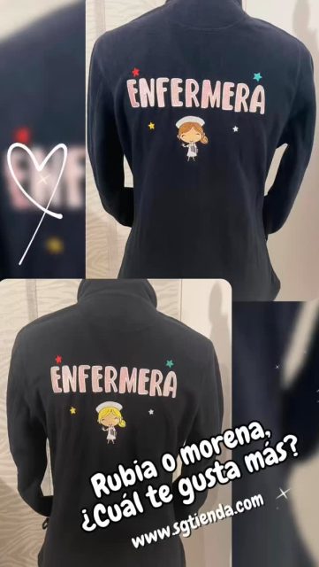 ¿Rubia o morena? ¿Cuál de estos dos polares de enfermera te gusta más? 

#polarenfermera #polarenfermeria #polarhospital #polarbordado #sgtienda