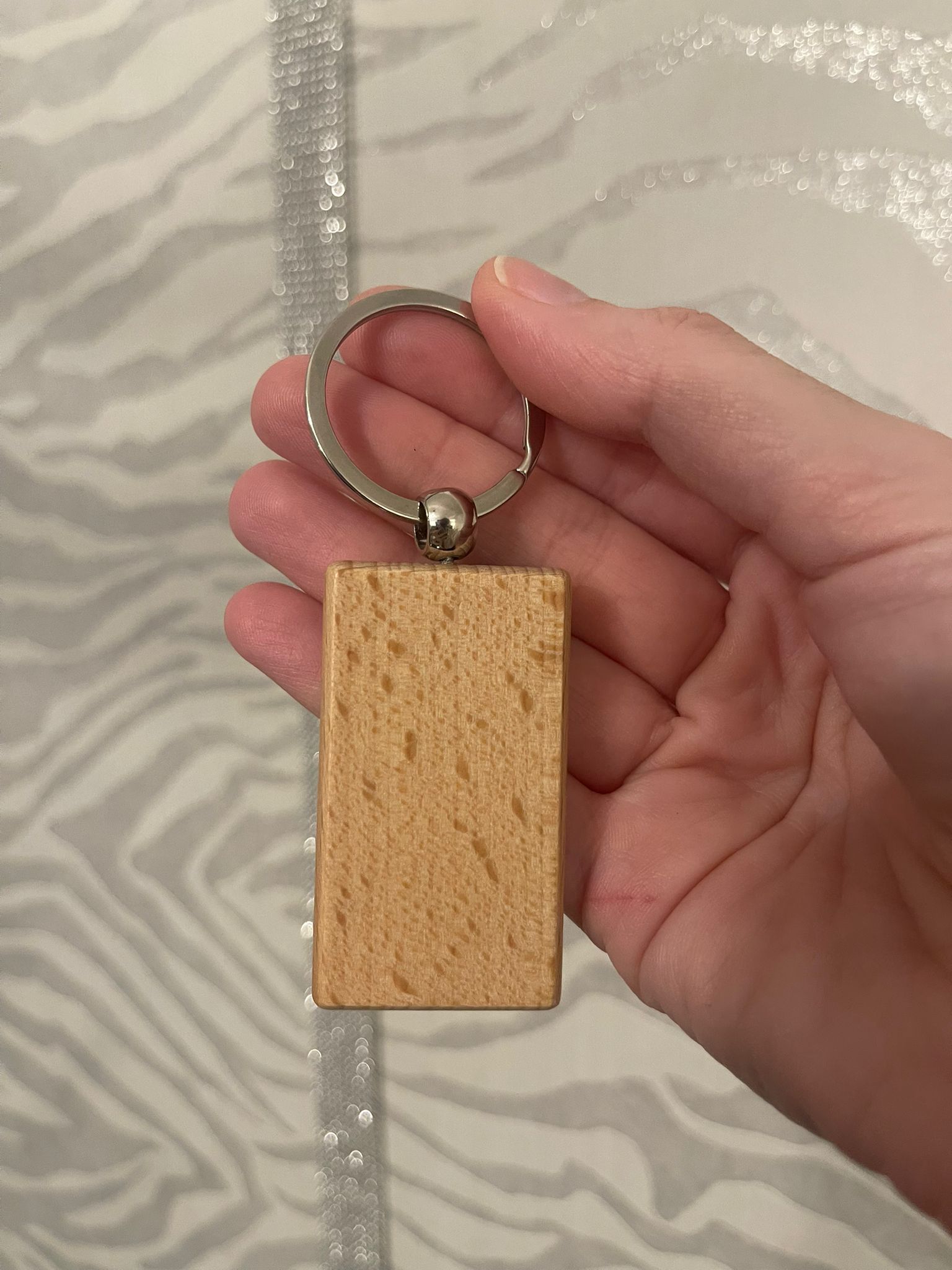 Llavero madera. Modelo Eres la mejor Enfermera - Imagen 2