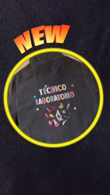 🆕🆕🆕🆕🆕🆕

Nuevo polar “Técnico de Laboratorio”. ¿Te gusta? Puedes comprarlo en nuestra web www.sgtienda.com.

#polarbordado #polarpersonalizado #polarlaboratorio #polarhospital #polartecnicolaboratorio